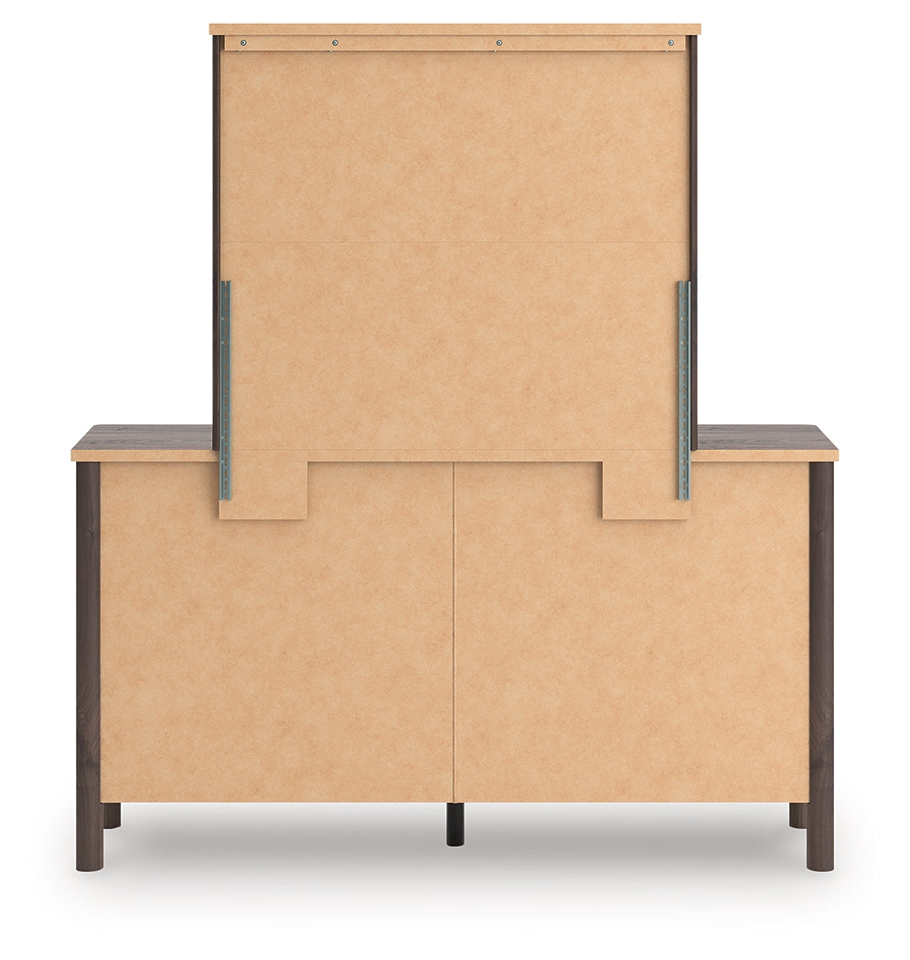 Back view of Pamytta dresser