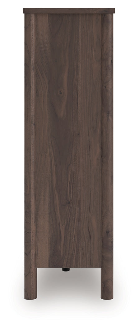 Alternate side view of Pamytta chest of drawers