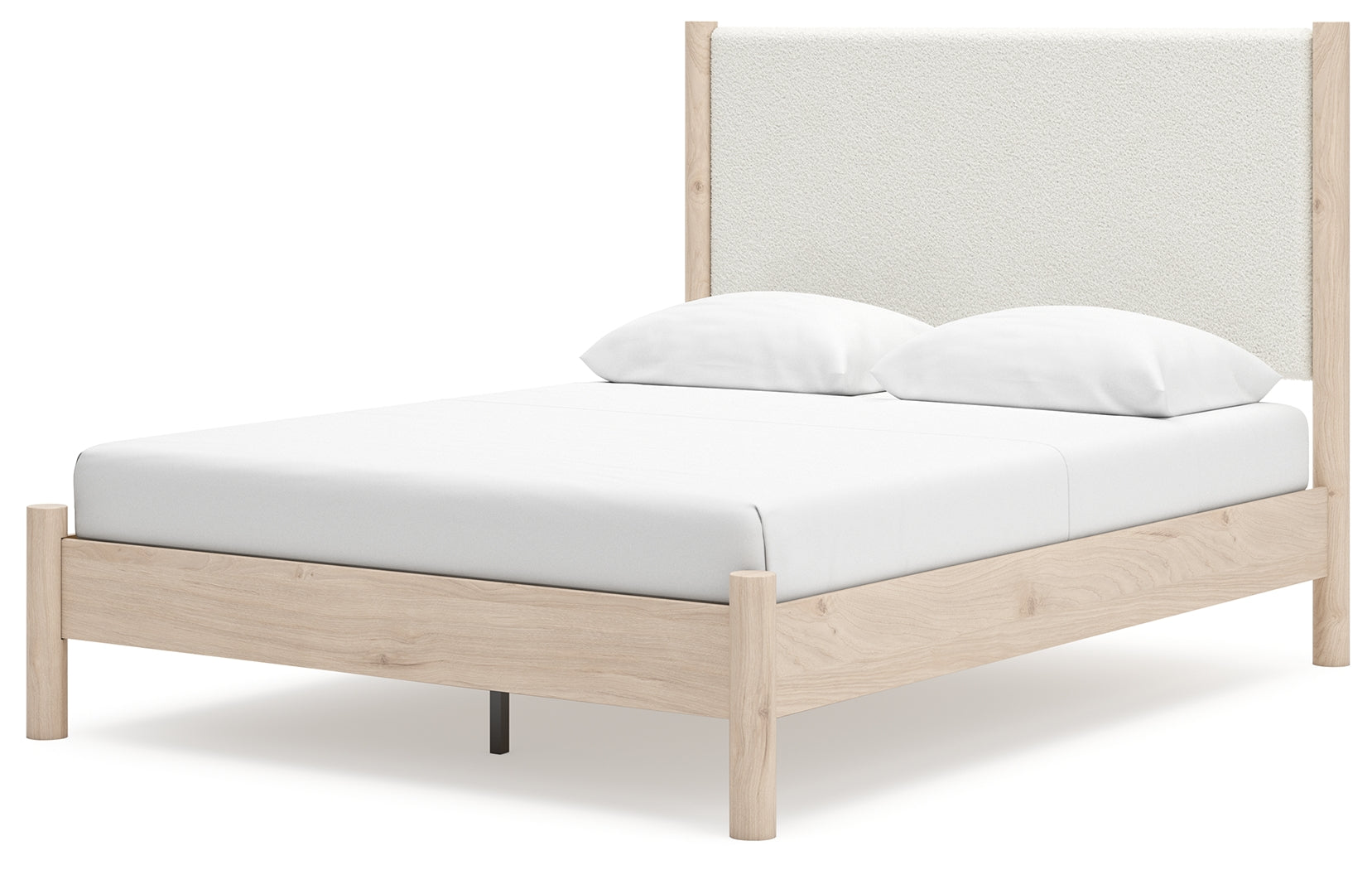 Cadmori bed footboard and side rail detail
