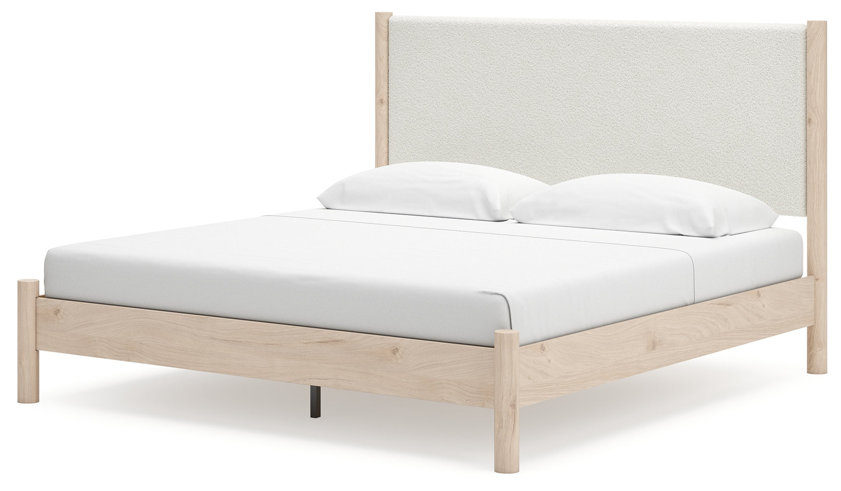 Alternative side angle of Cadmori king bed