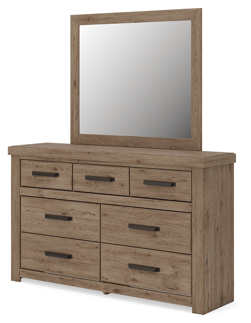 Oliandon dresser corner angle showing drawers
