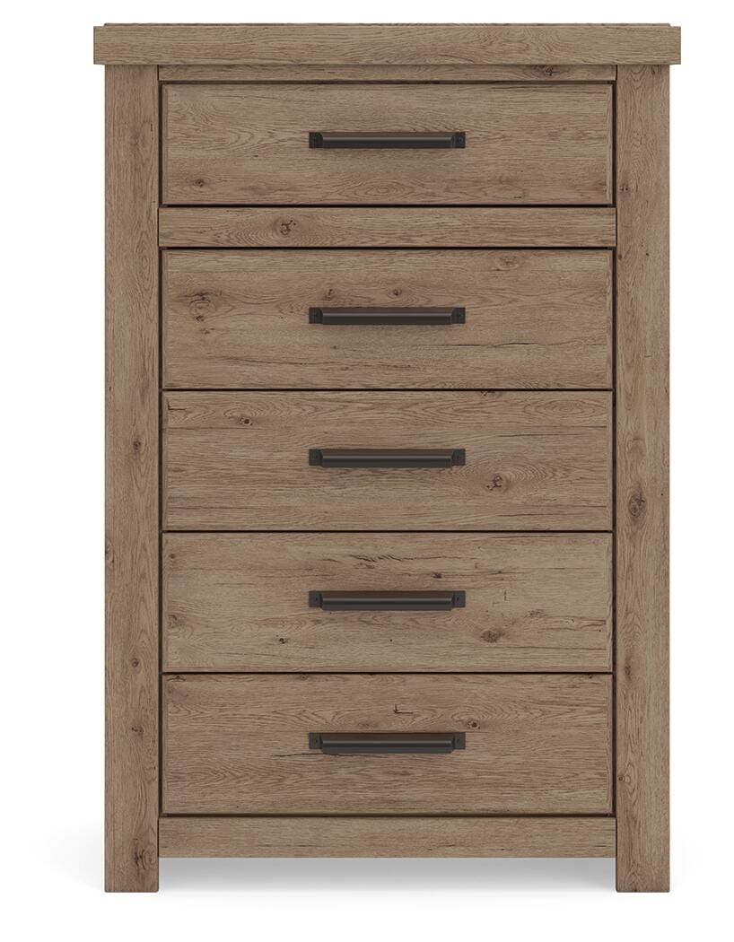 Oliandon Light Brown Panel Bedroom Set view 20