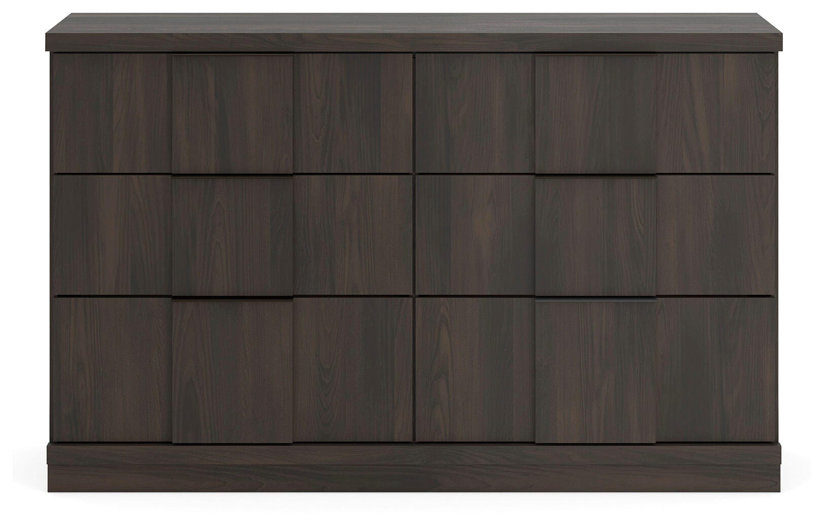 Shaehartin Dark Brown Dresser view 6