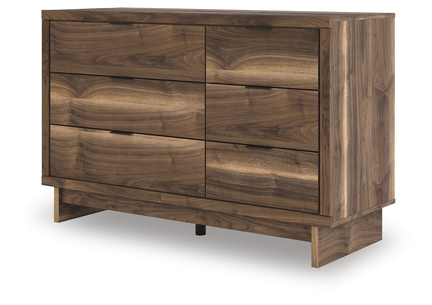 Chirason Brown 6-Drawer Dresser front view