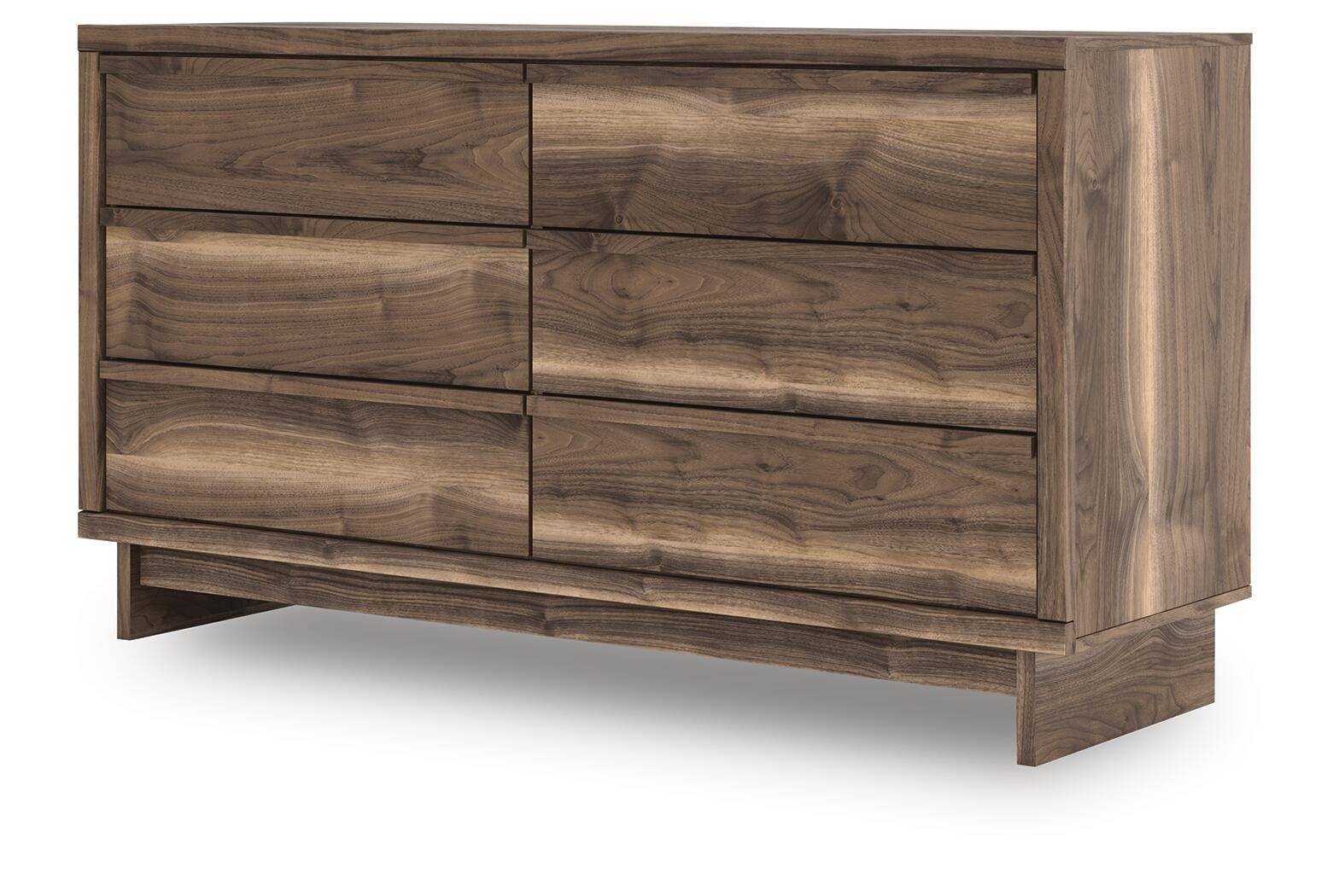 Chirason Brown Dresser angled view