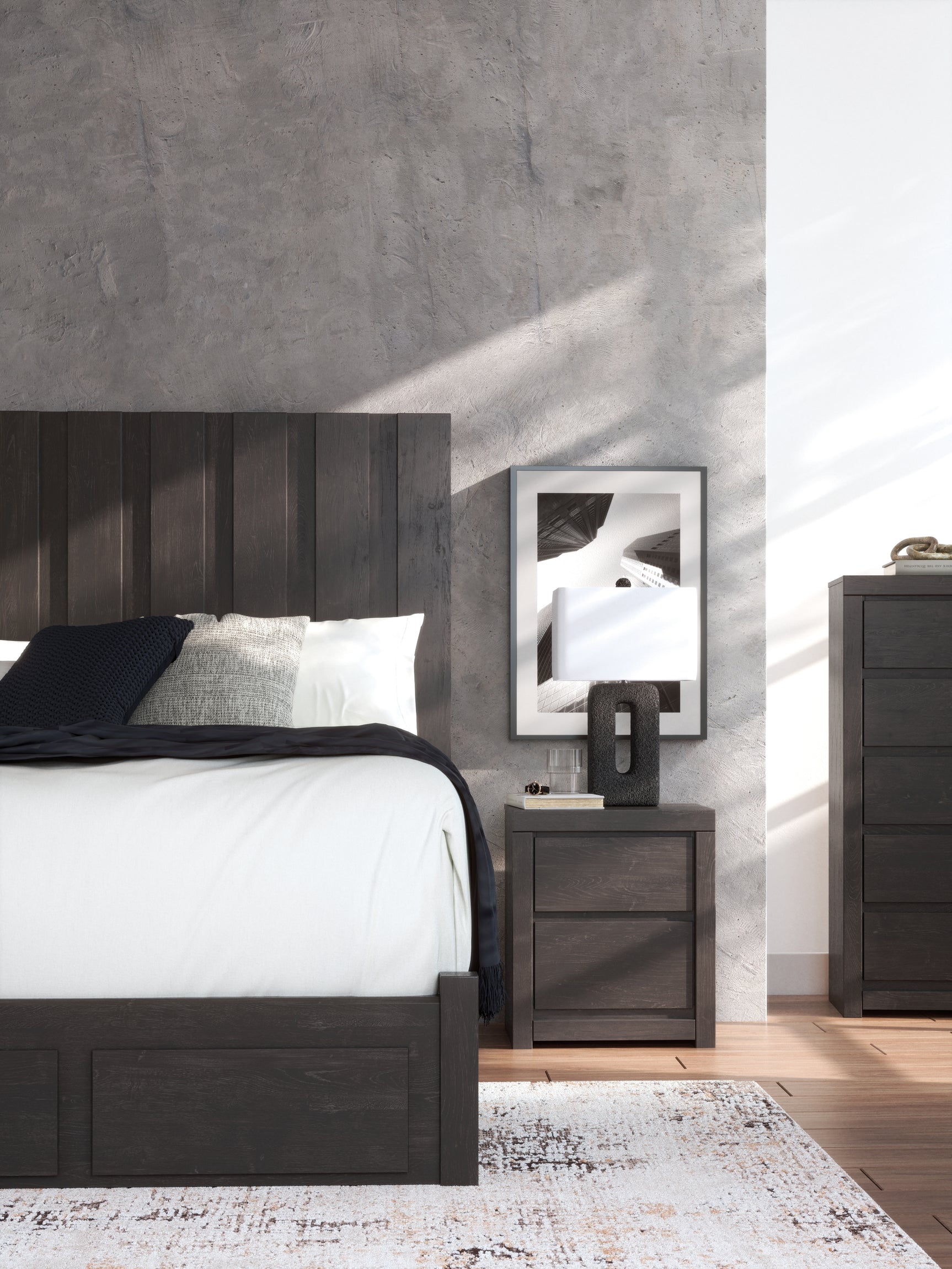 Fraluna Nightstand assembly instruction illustration