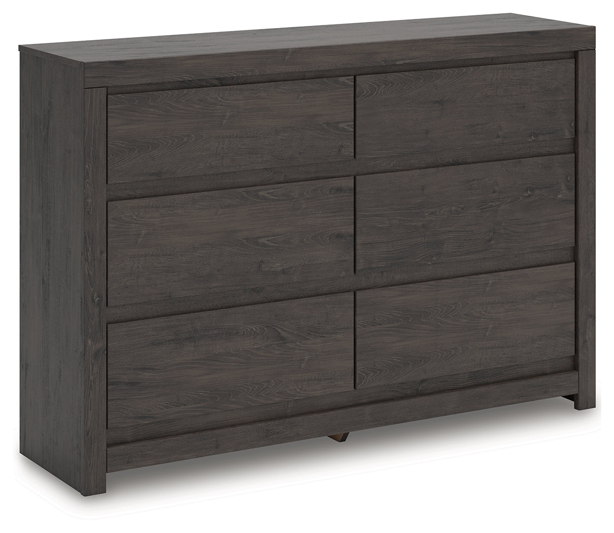 Fraluna Charcoal dresser angled side view