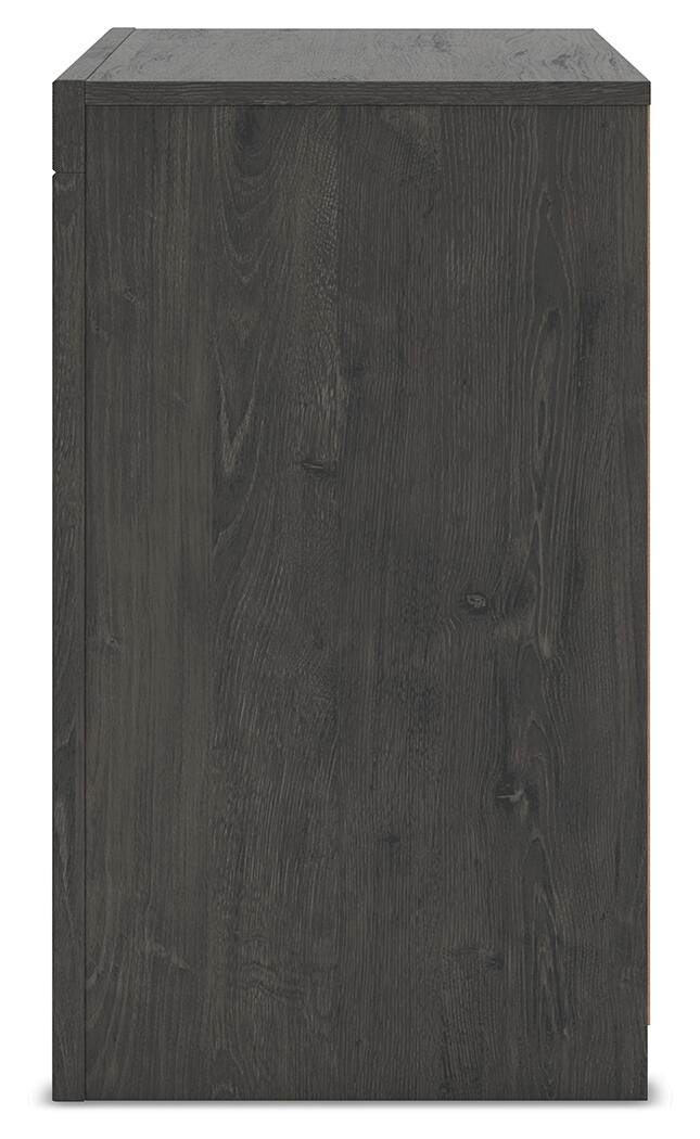 Fraluna Charcoal Panel Bedroom Set view 24