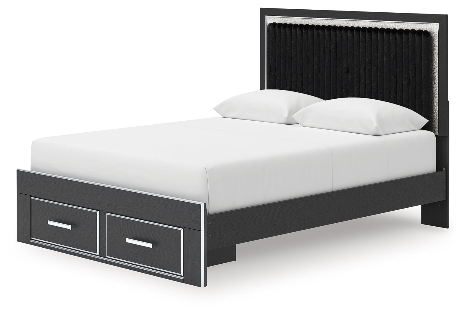 Alternate side view of Zuraleus Queen Bed