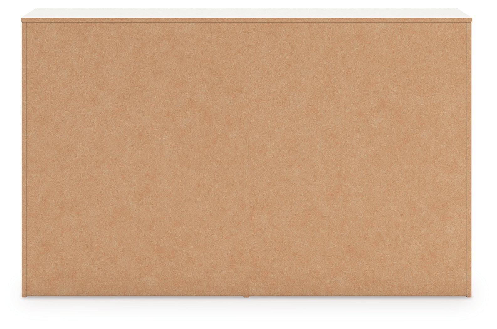 Alternate side angle of Zuraleus white dresser