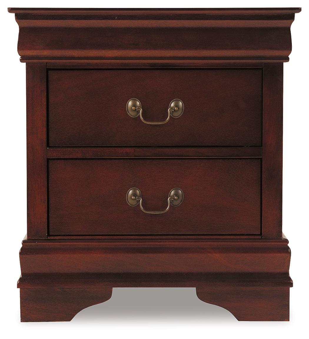 Front close-up of Alisdair Nightstand drawers
