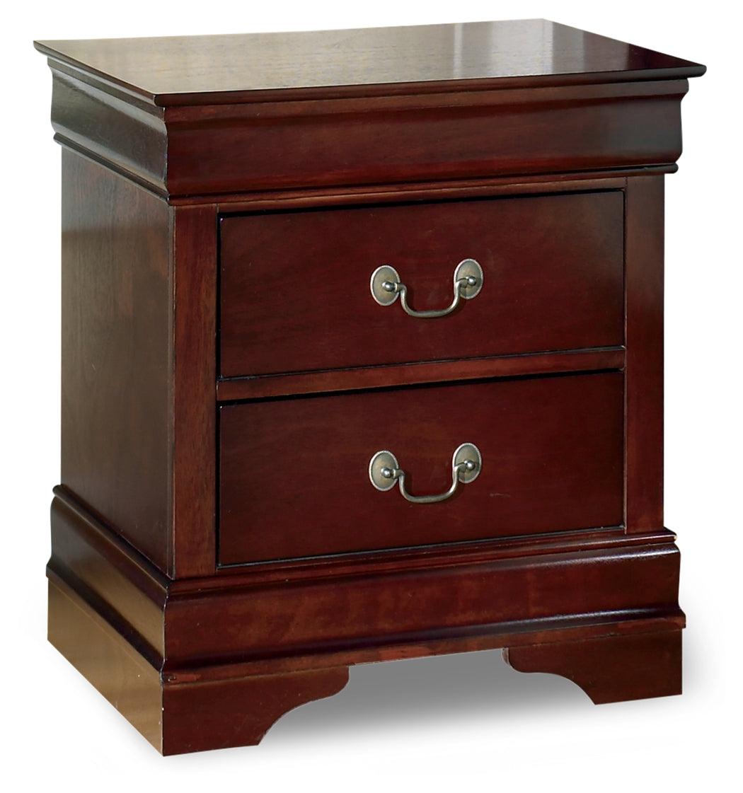Alisdair Nightstand side view with drawers closed