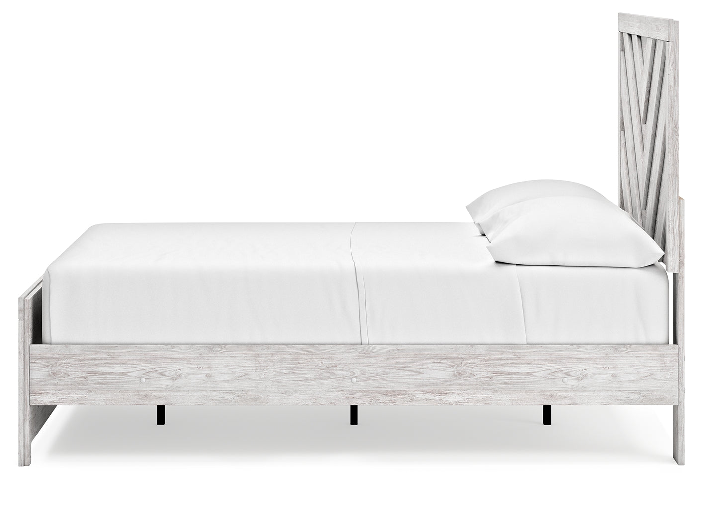 Cayboni full panel bed side alternate angle