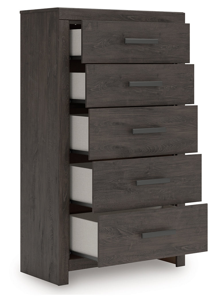 Prendonea Chest of Drawers front on view