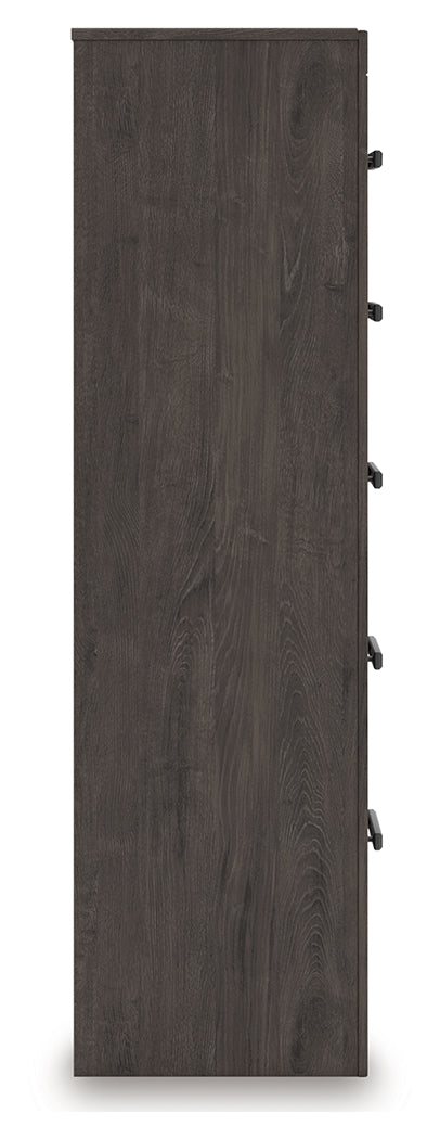 Prendonea Chest of Drawers top view