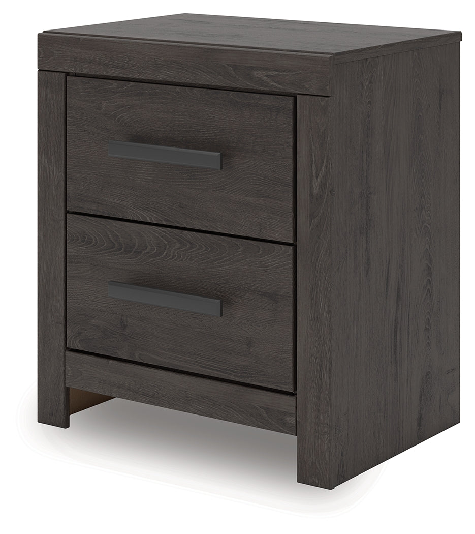 Prendonea Nightstand alternate angled side view