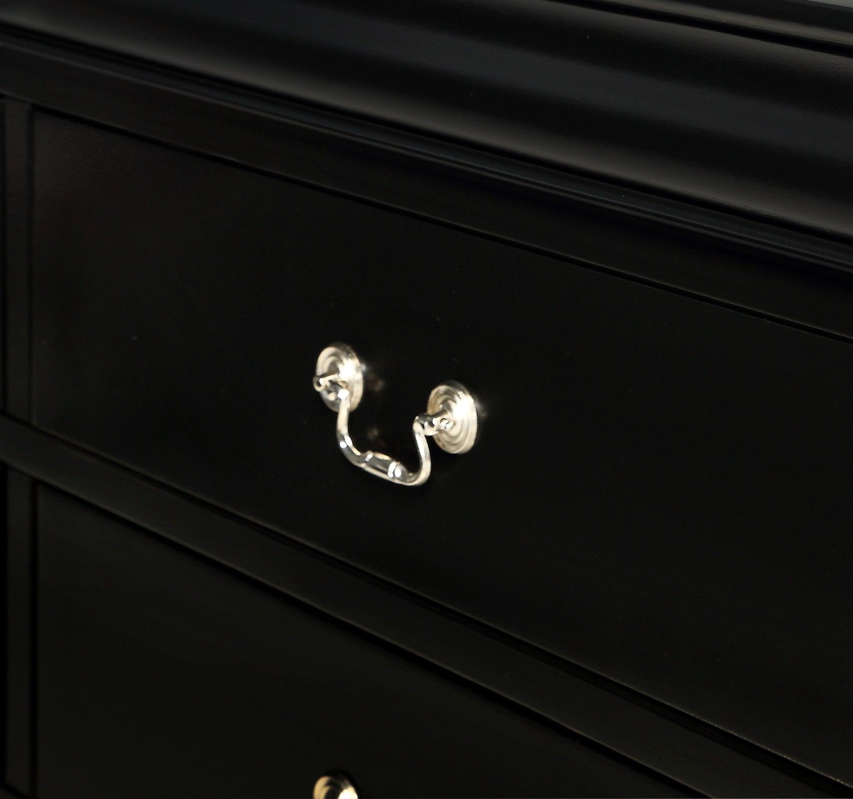 Louis Philip Bedroom set with bed and furniture
