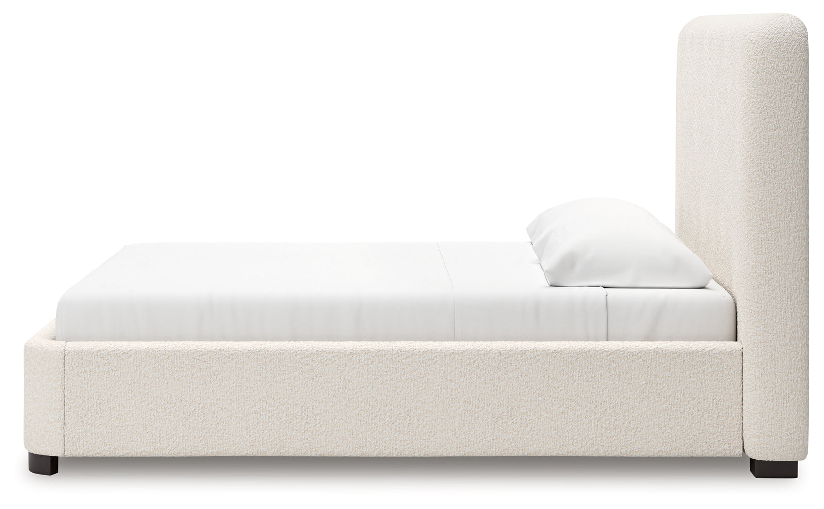 Brintstreet Beige Next-Gen DuraPella King Upholstered Bed front view