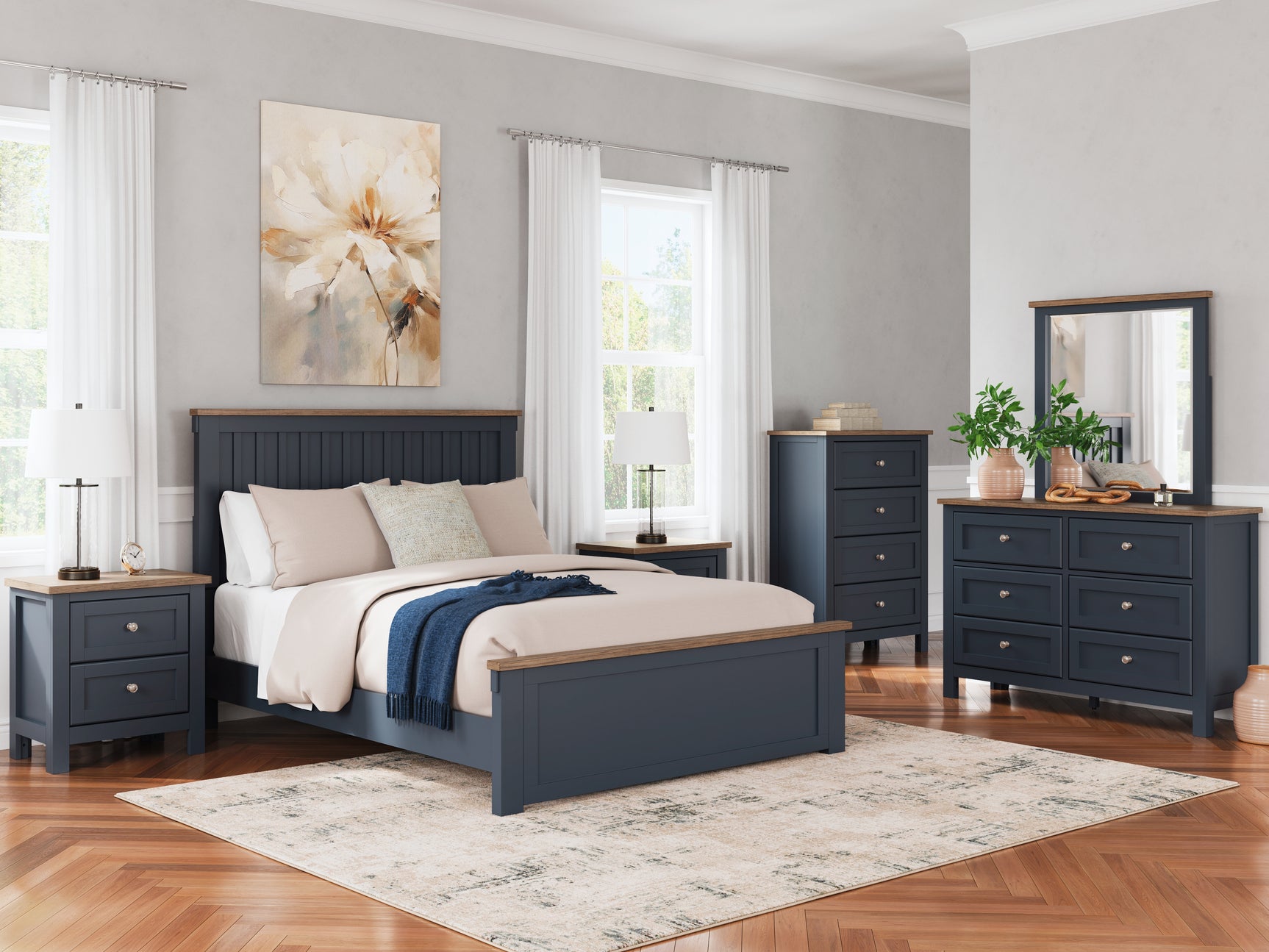 Landocken dresser in room setting