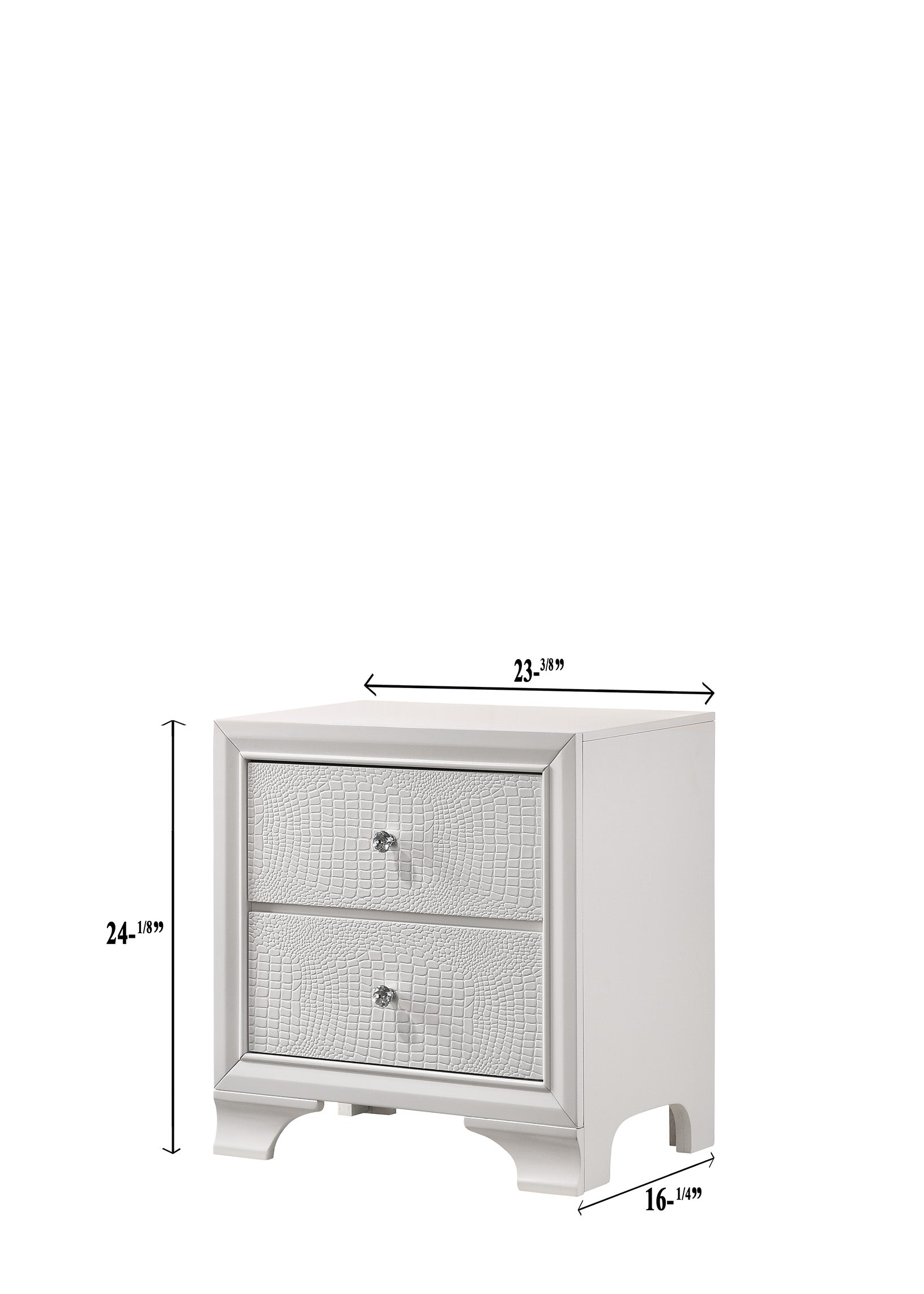 Lyssa Oat Frost LED Upholstered Tufted Panel Twin Bed