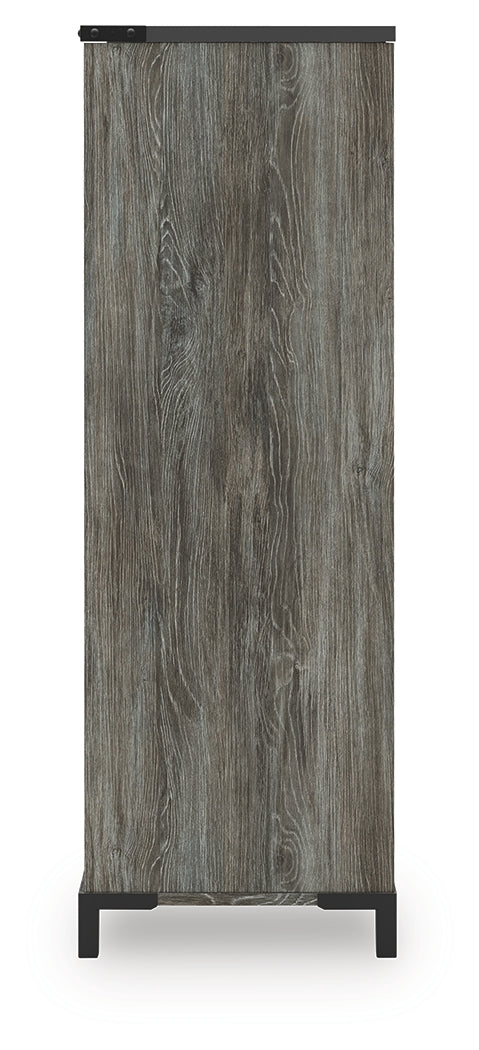 Frandern Dressing Chest angled with drawer view