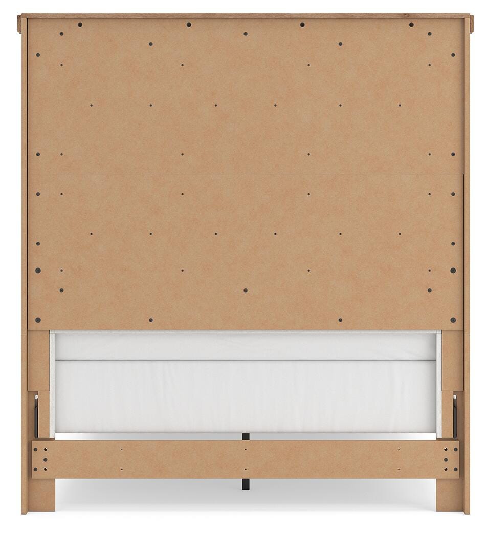 Savonport White/Brown Full Panel Bed view 8