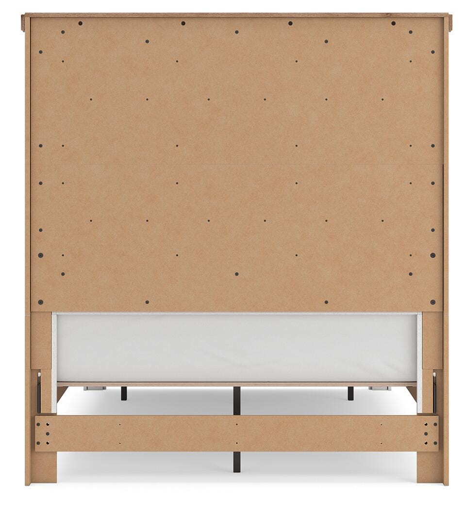 Savonport White/Brown Full Panel Storage Bed view 9