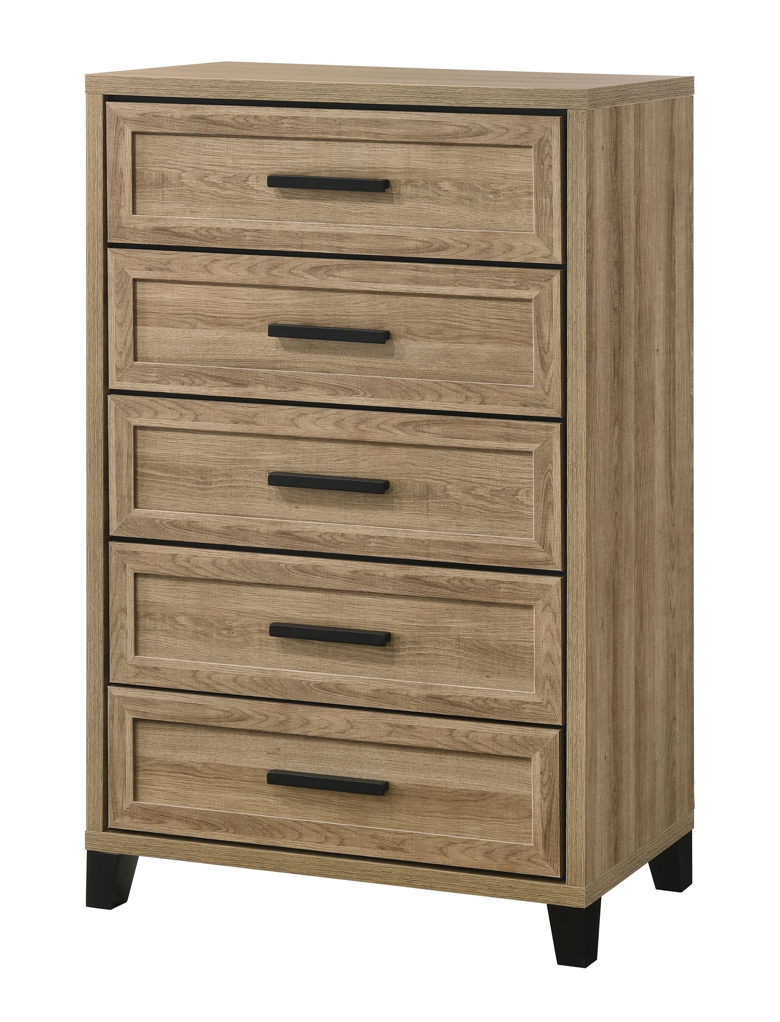 Jameson Light Brown Panel Bedroom Set view 13