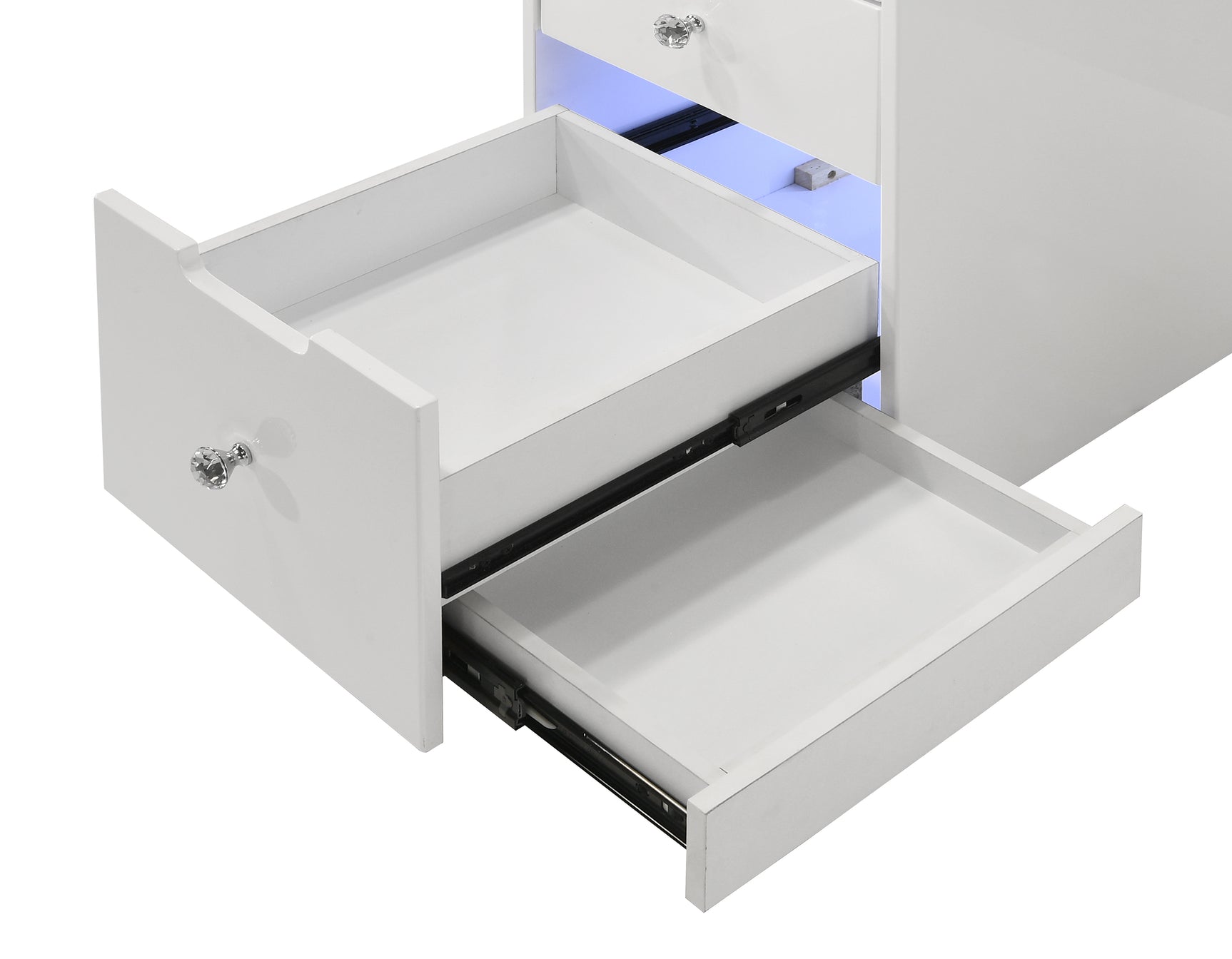Overall view of all vanity components