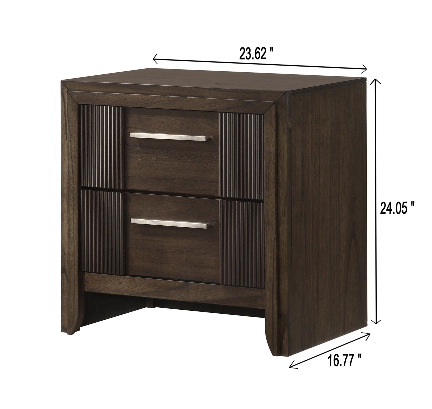Dresser drawer interior storage detail