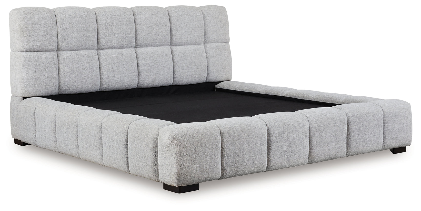 Grendusk King Upholstered Bed side angle view