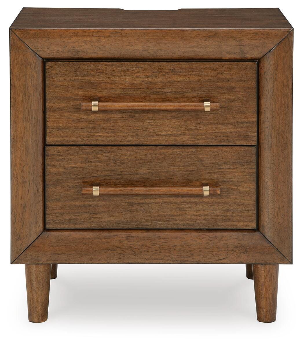 Lyncott Brown Upholstered Bedroom Set view 17