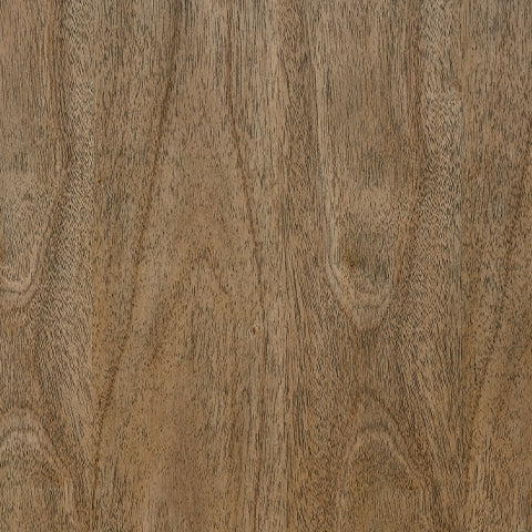 Close-up of light brown wood-tone finish on Tomtyn chest