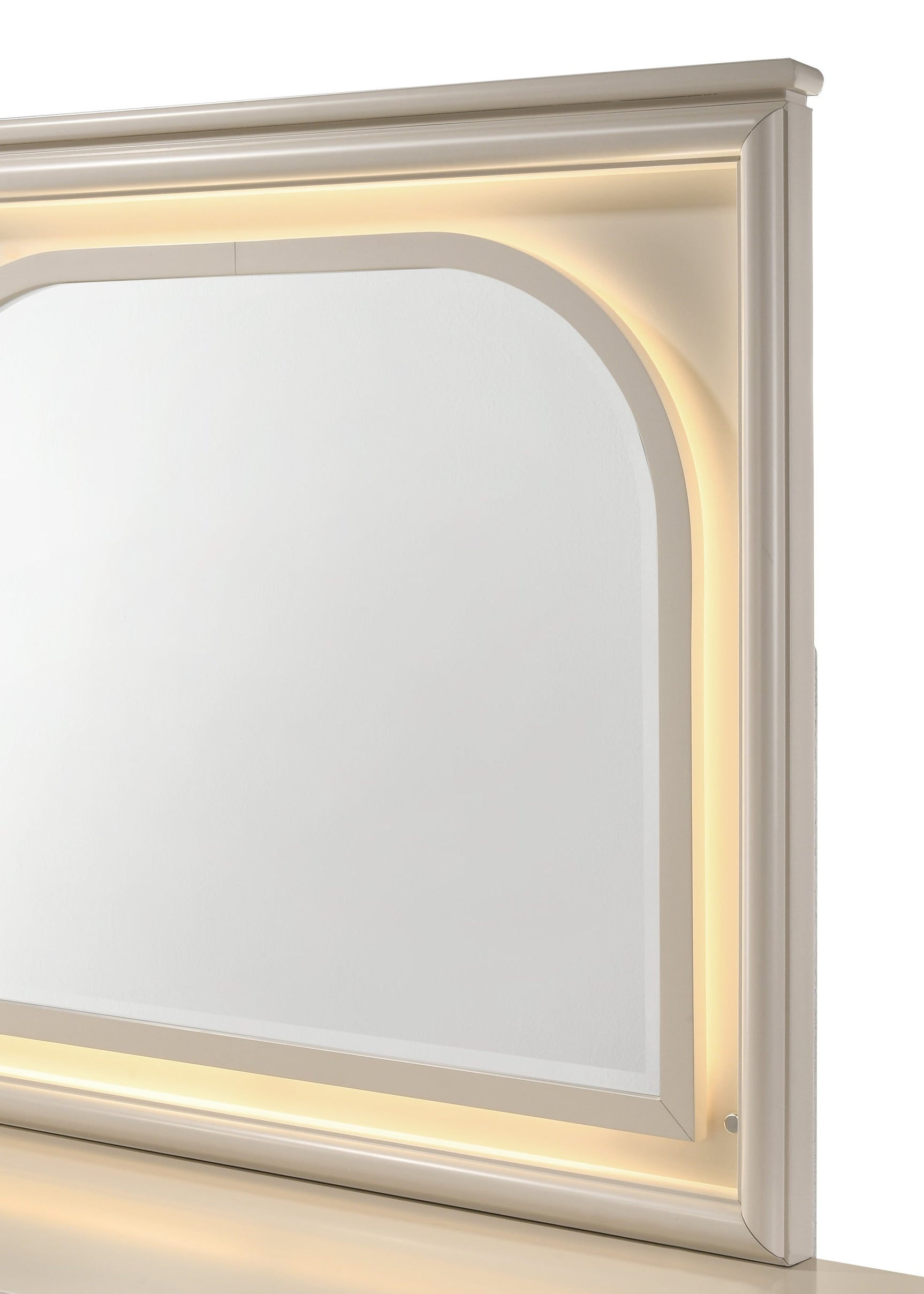 Aviana mirror with LED lighting