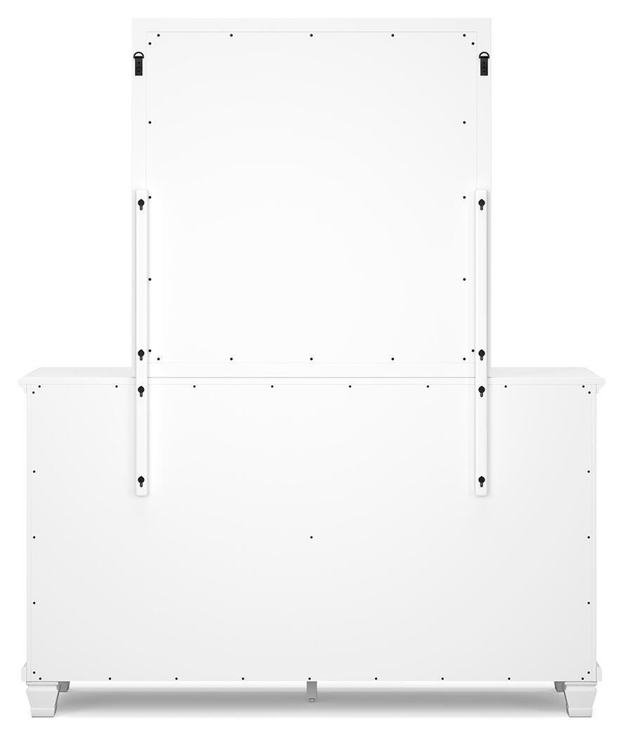 Fortman White Panel Storage Bedroom Set view 16