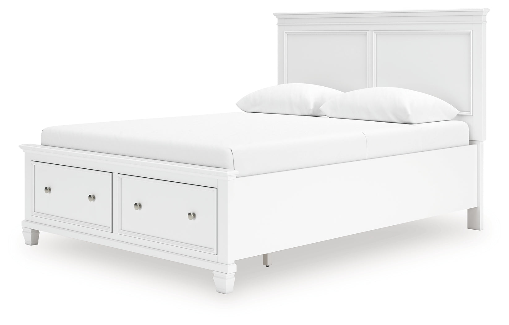 Alternative angle of Fortman Queen Panel Bed