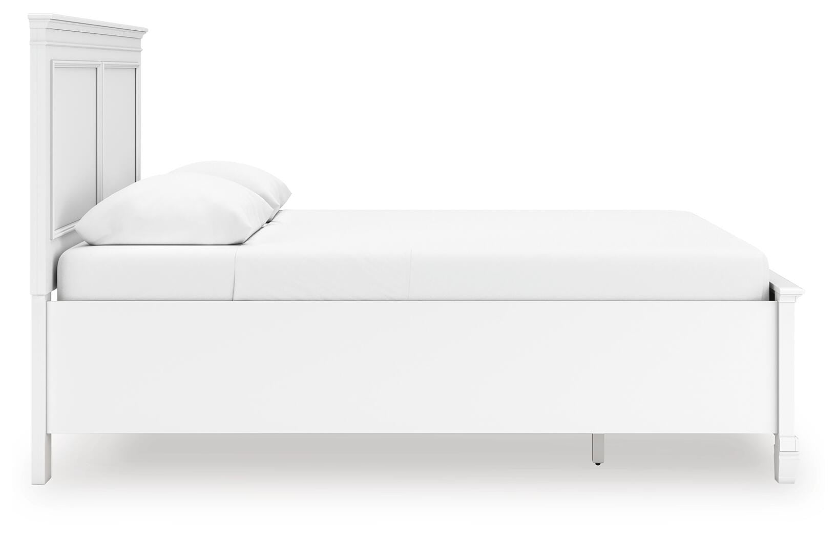Fortman White Panel Storage Bedroom Set view 7