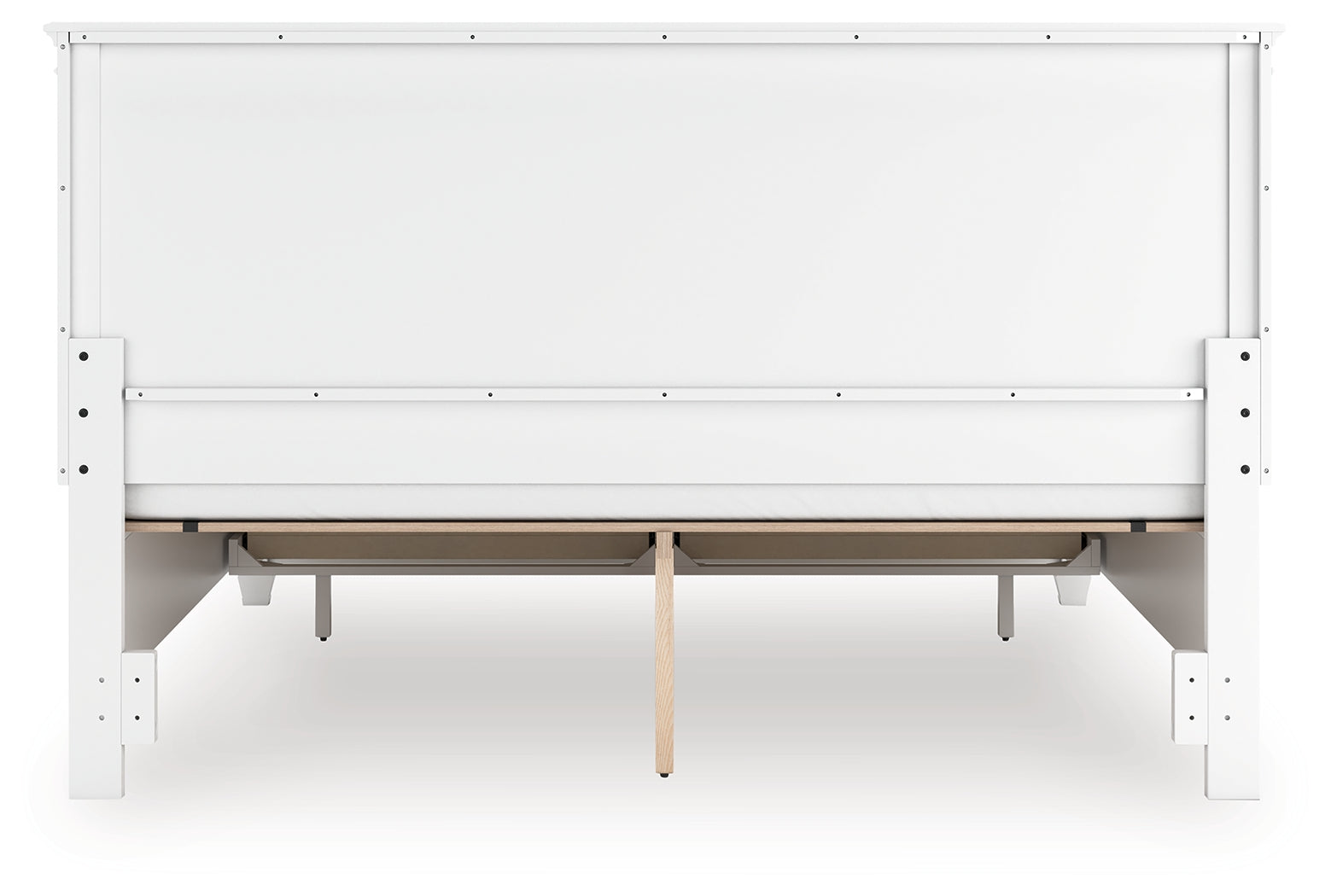 Tapered feet detail of Fortman Bed