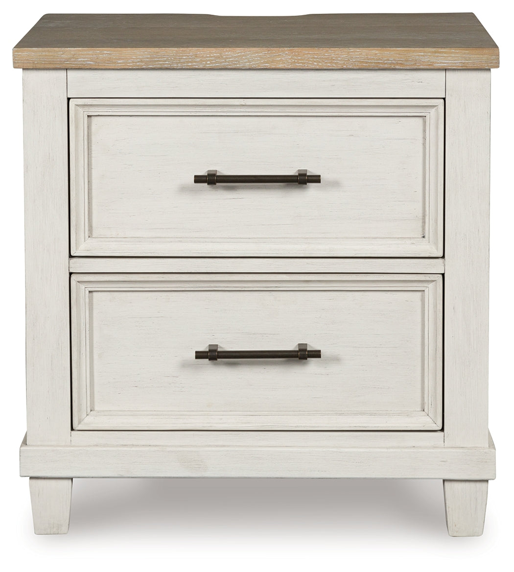 Shaybrock Nightstand head-on view