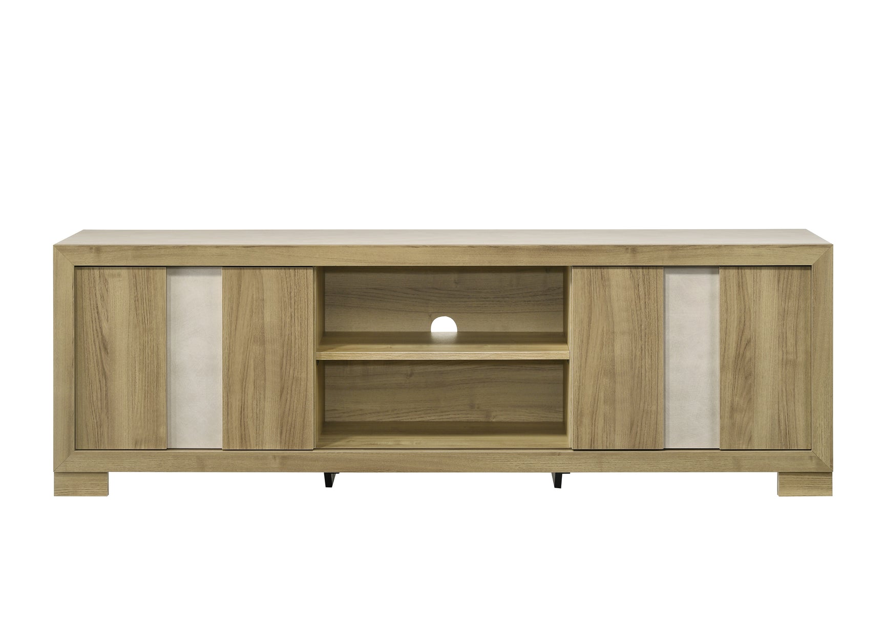 Rangley TV Stand open storage compartments