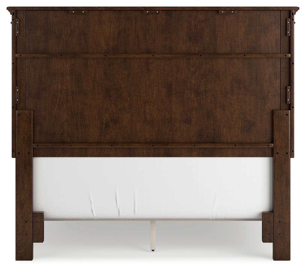 Danabrin Brown Full Panel Bed alternate side profile