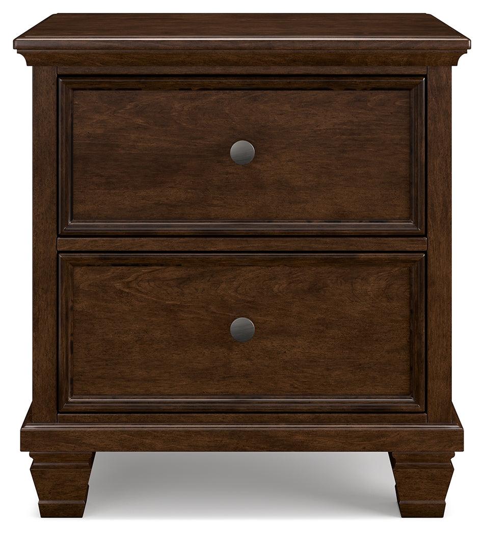 Head-on view of Danabrin Nightstand