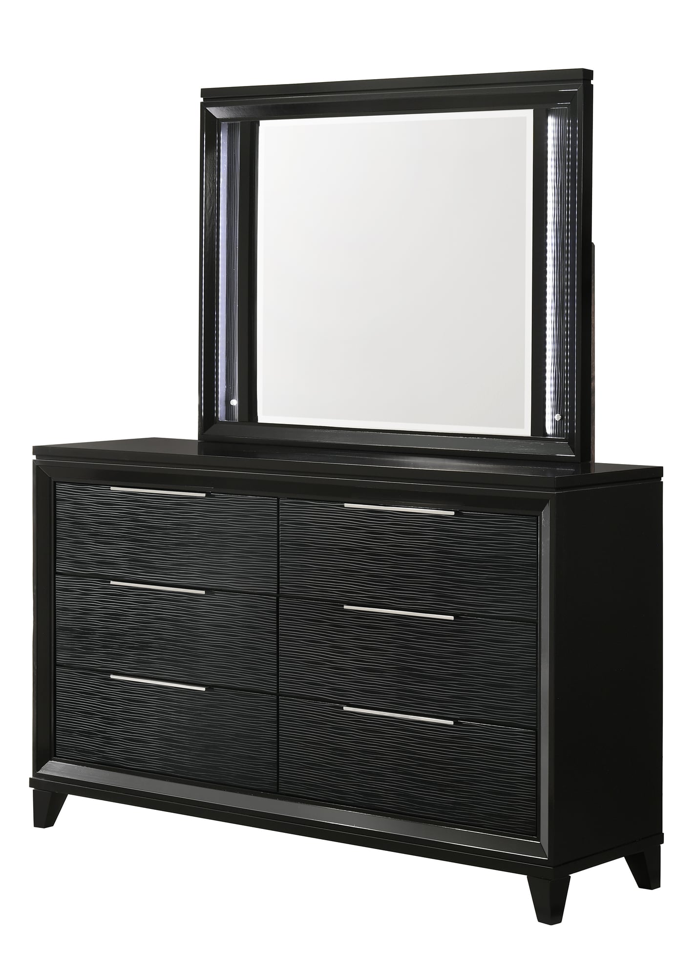 Cressida Black Upholstered Panel Bedroom Set view 8