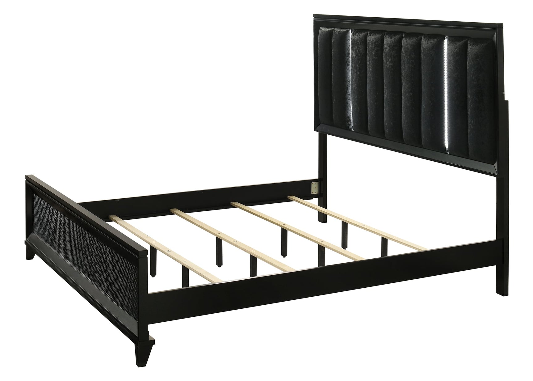 Cressida Black Upholstered Panel Bedroom Set view 3