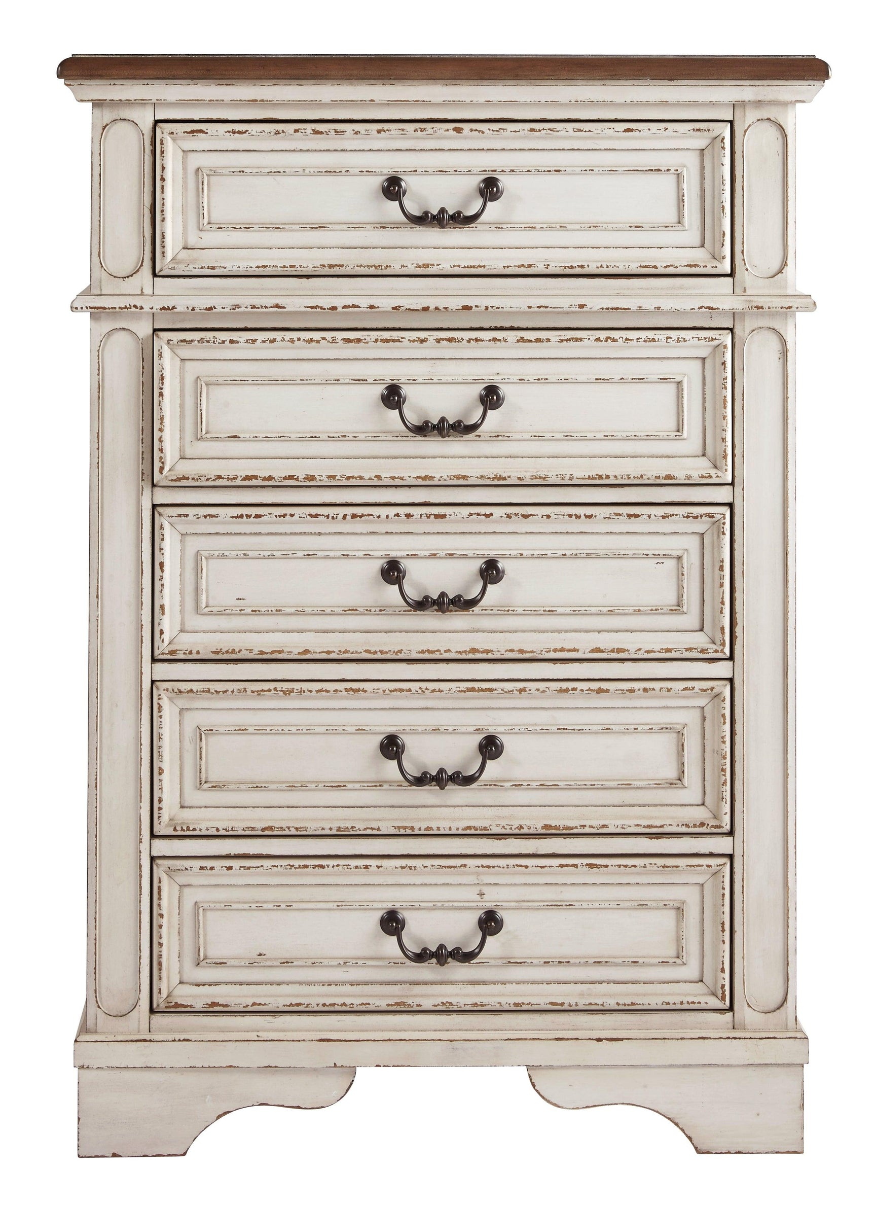 Realyn Chest of Drawers front on view