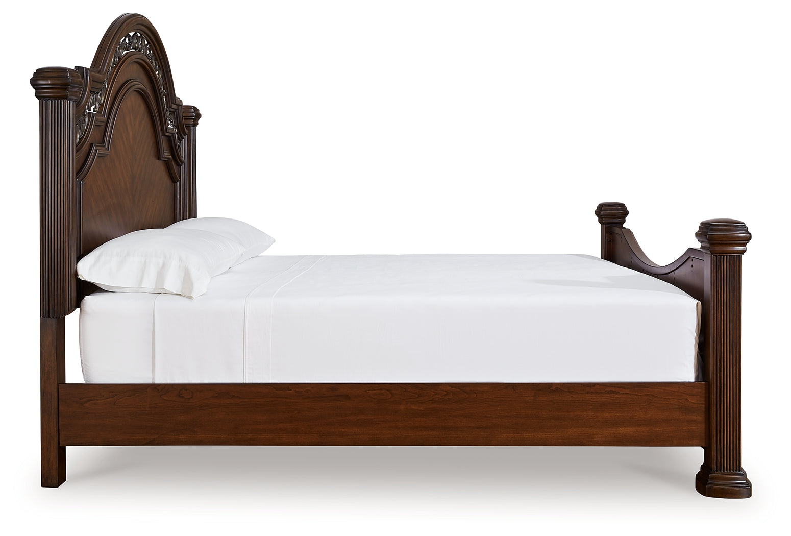 Side profile of Lavinton poster bed
