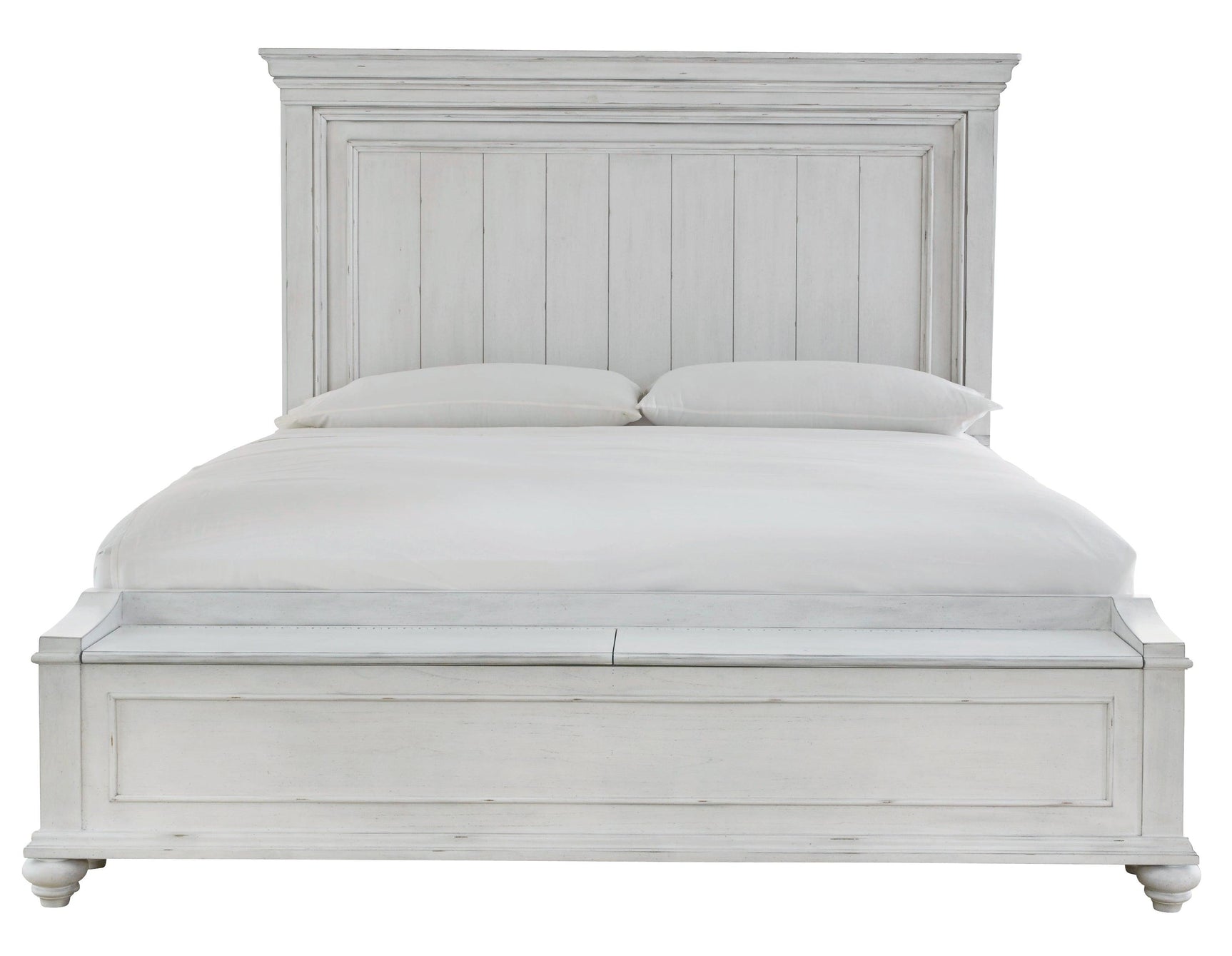 Kanwyn King Bed queen headboard close front view
