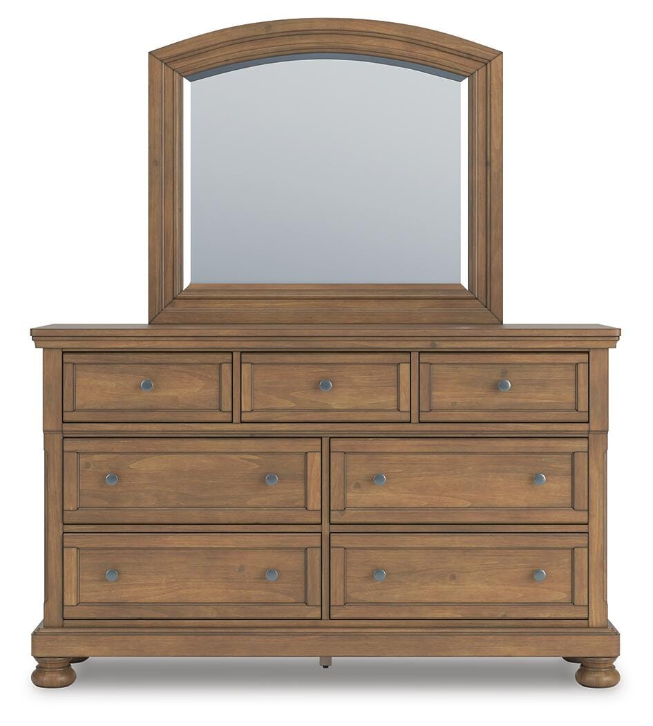 Feddinger Medium Brown Panel Bedroom Set view 12