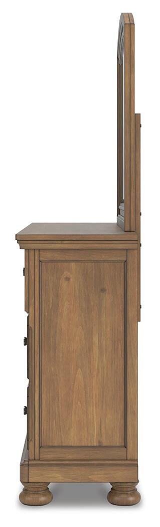 Feddinger Medium Brown Storage Sleigh Bedroom Set view 17