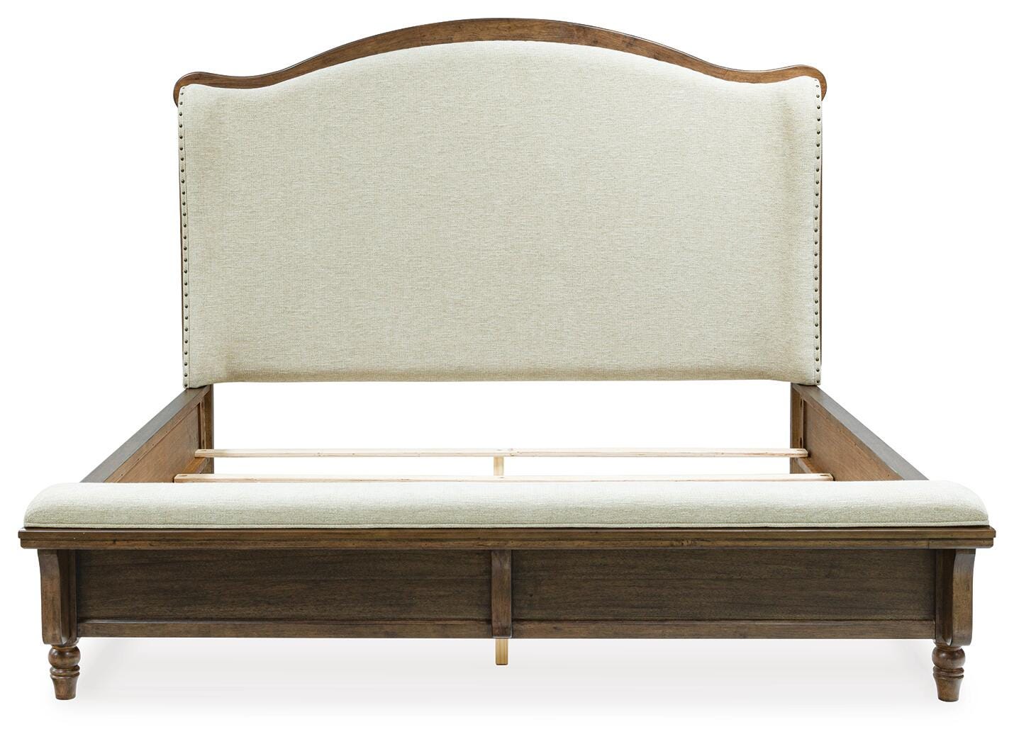 Sturlayne Brown Upholstered Panel Bedroom Set view 3